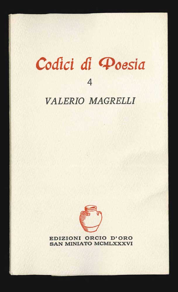 Codici di poesia 4. Valerio Magrelli