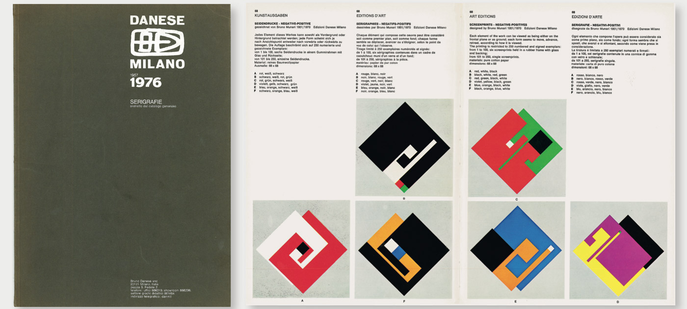 DANESE | MILANO | 1957 | 1976 | SERIGRAFIE | …