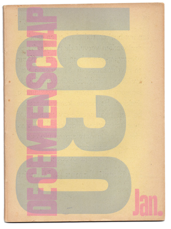 De Gemeenschap. 6e Jaarg. Nummer 1