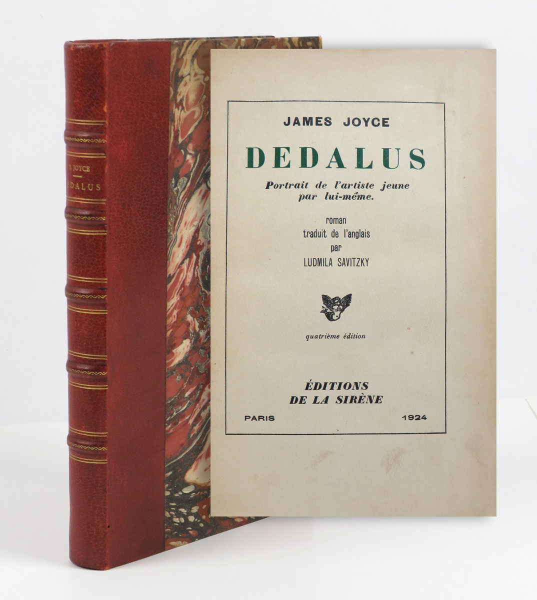 Dedalus. Portrait de l’artiste jeune par lui-même. Roman de James …