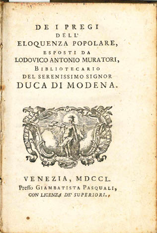 Dei pregi dell’eloquenza