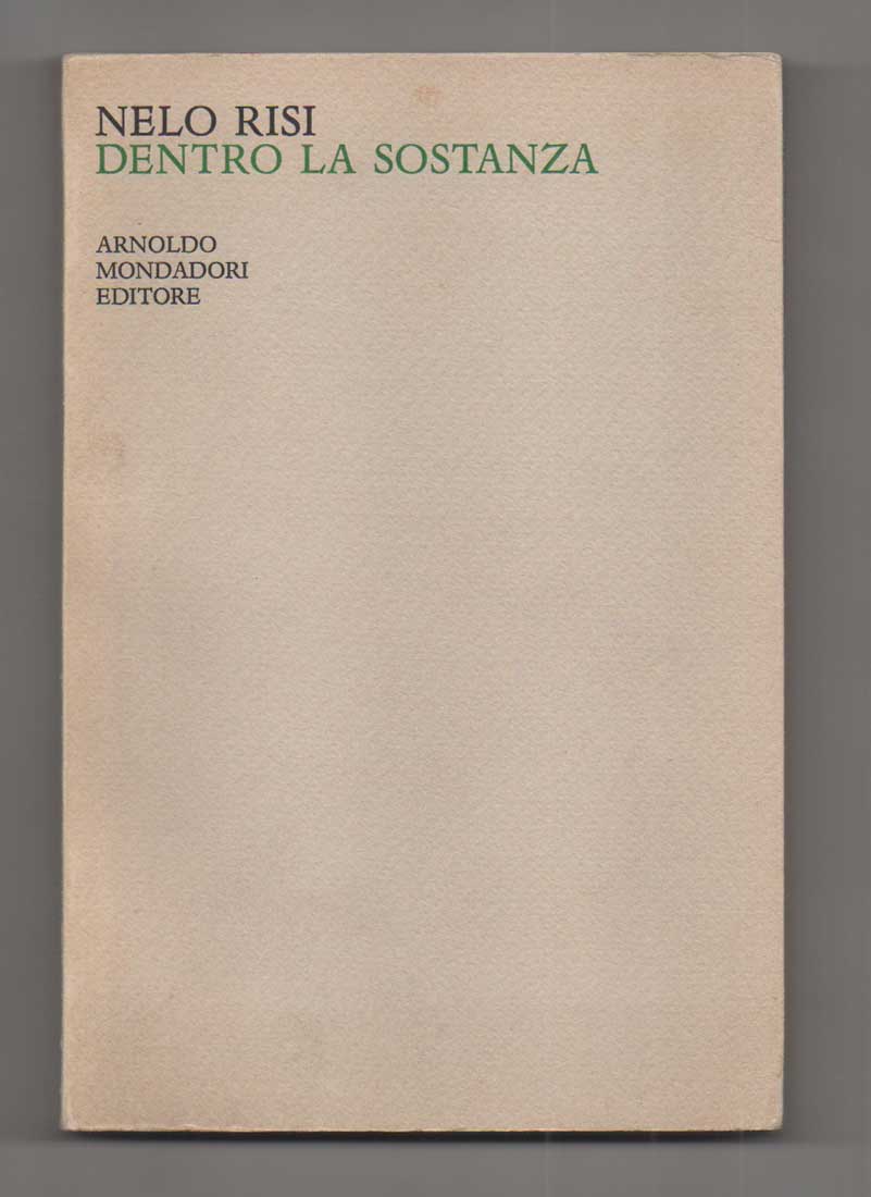 Dentro la sostanza