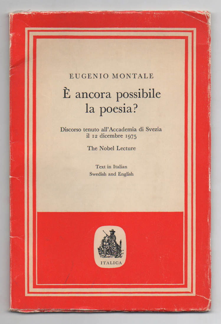 È ancora possibile la poesia? Discorso tenuto all’Accademia di Svezia …