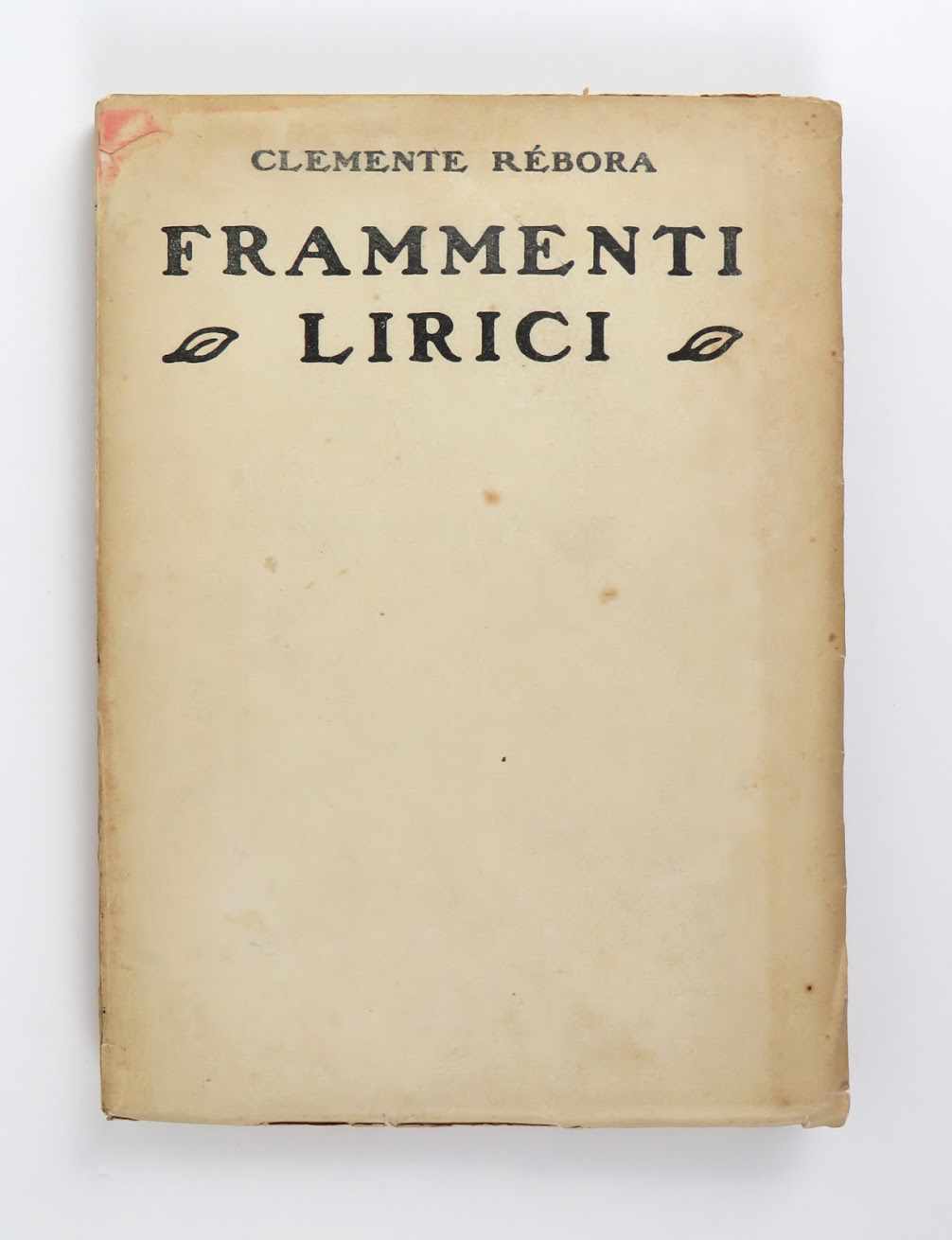 Frammenti Lirici.