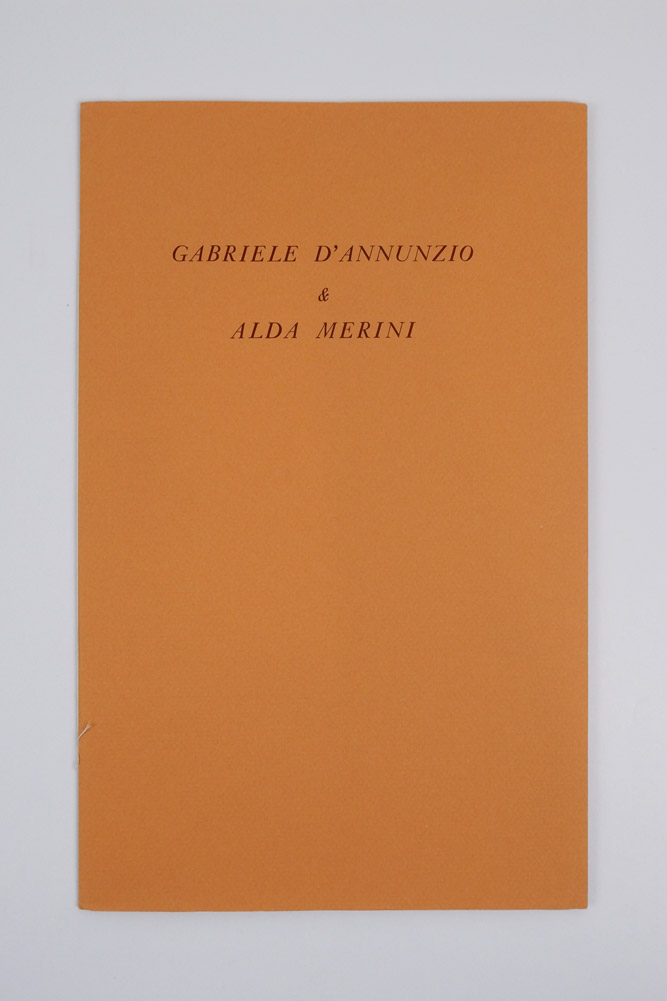 Gabriele d’Annunzio & Alda Merini