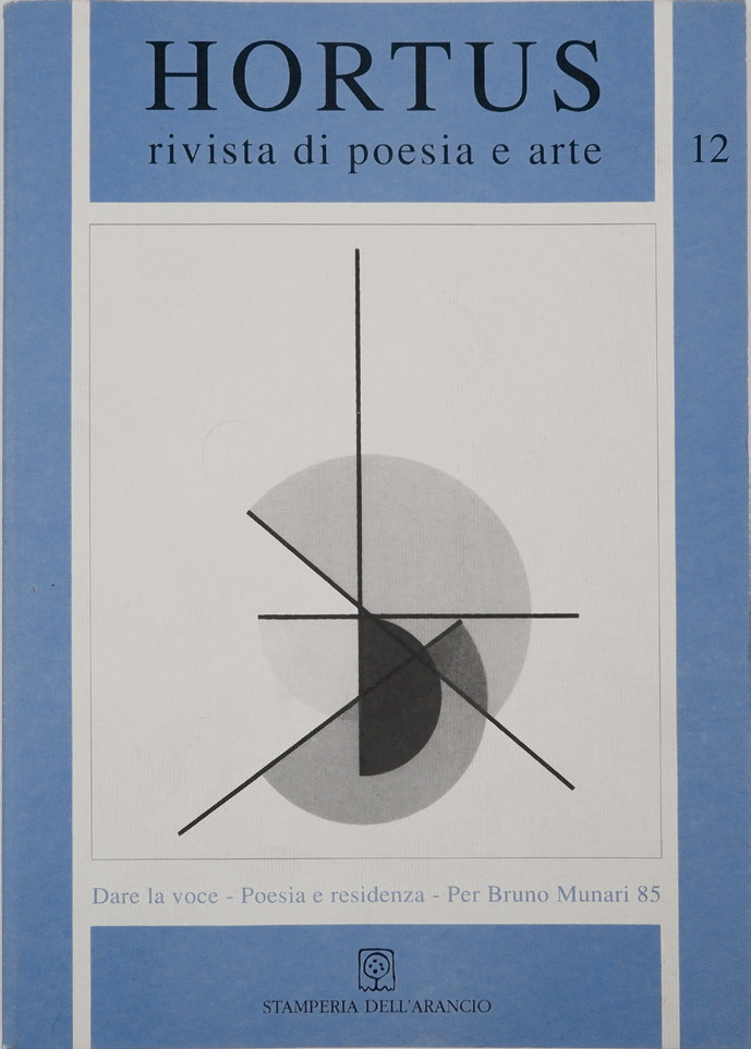 HORTUS | rivista di poesia e arte | 12 [in …