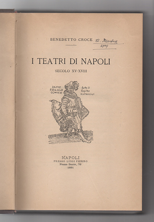 I teatri di Napoli. Secolo XV-XVIII
