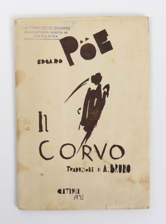 Il corvo. Traduz. di Antonio Bruno. A cura di Salvo …