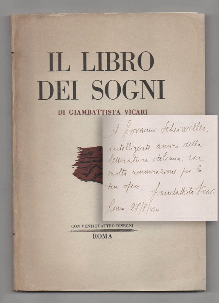 Il libro dei sogni. Con disegni originali di Ciarrocchi Fazzini …