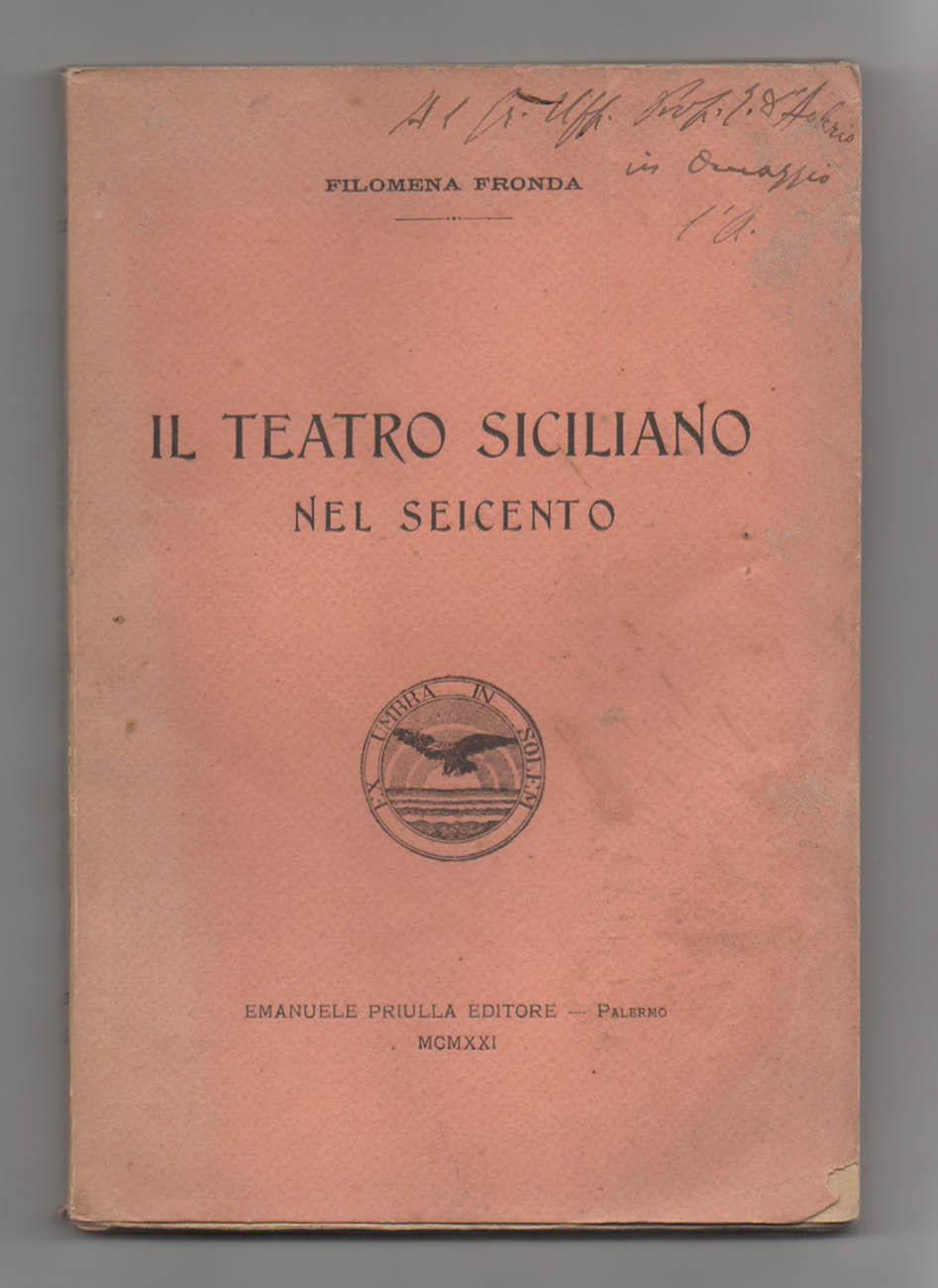 Il Teatro siciliano nel Seicento