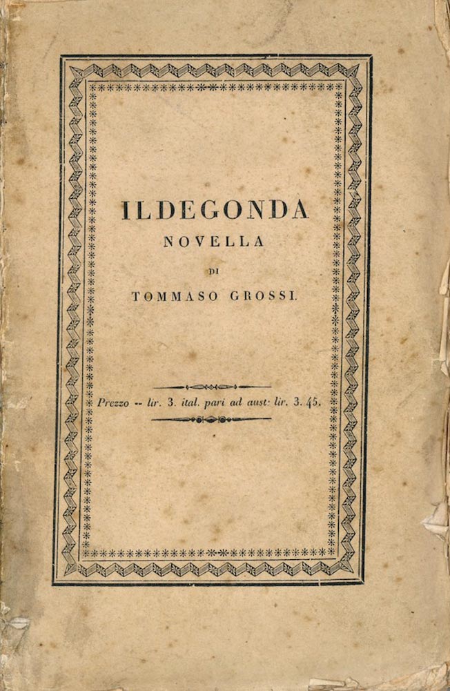 Ildegonda. Terza edizione milanese nuovamente corretta