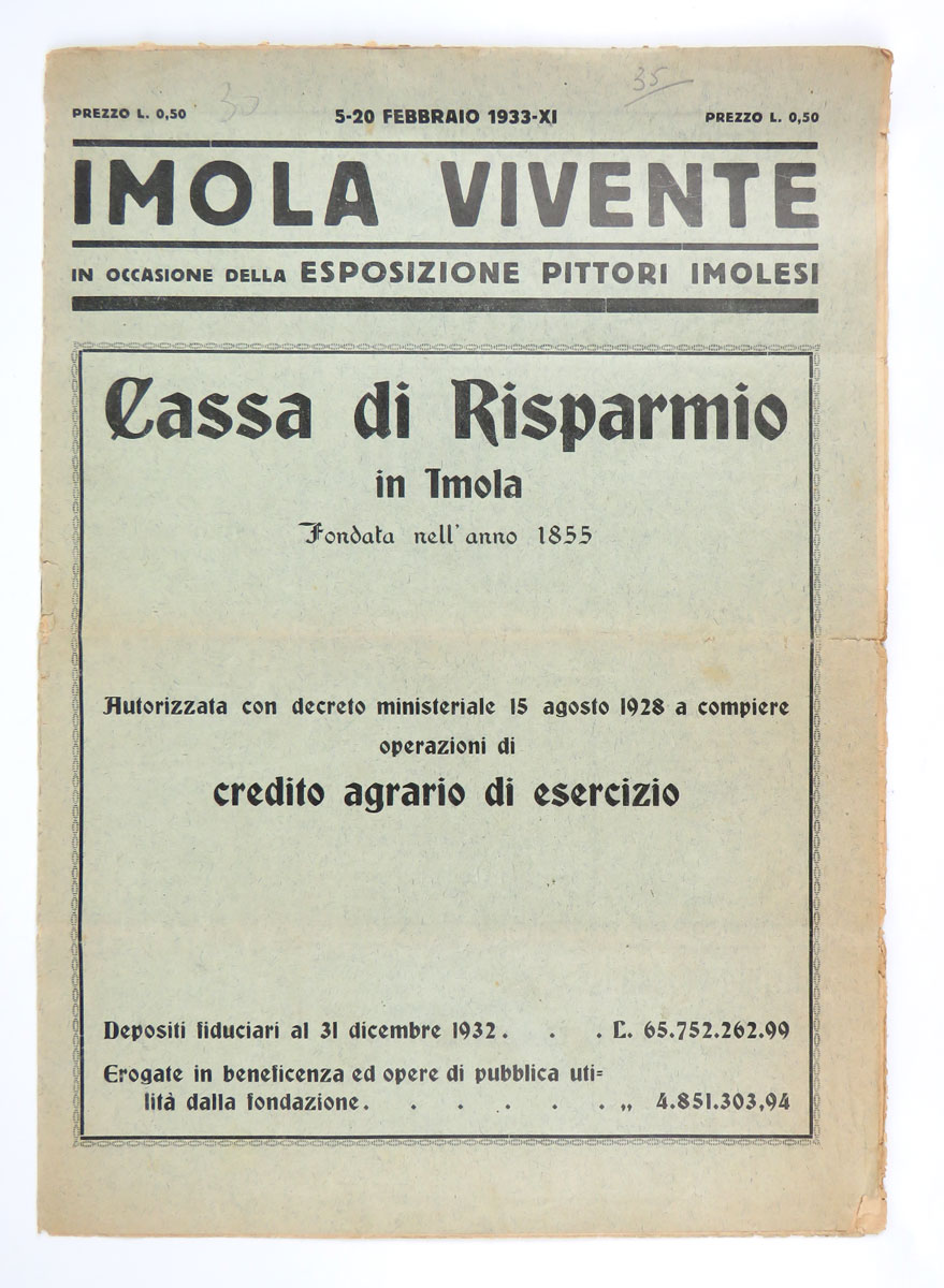 IMOLA VIVENTE. In occasione della Esposizione pittori imolesi - Imola …