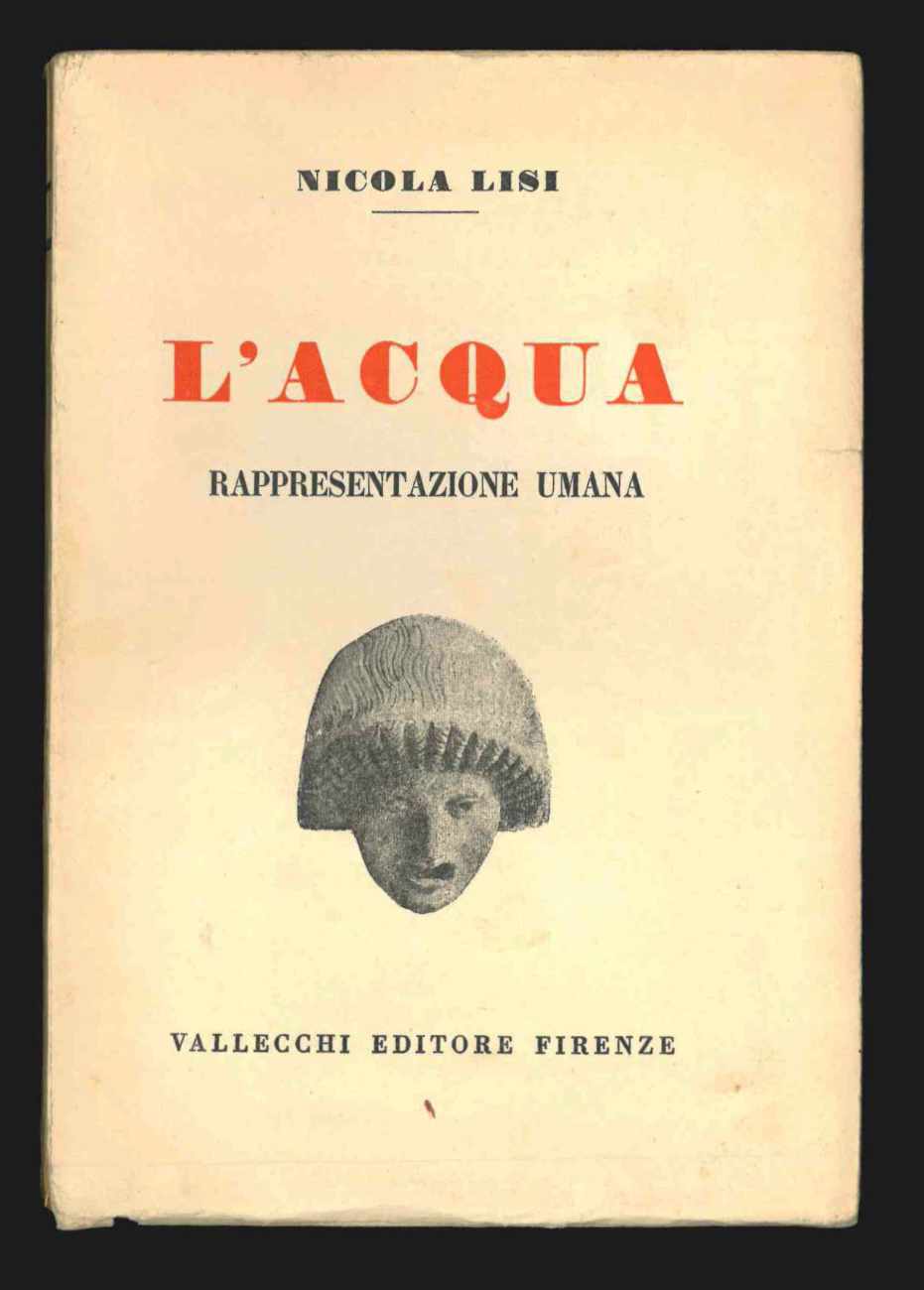 L'acqua. Rappresentazione umana