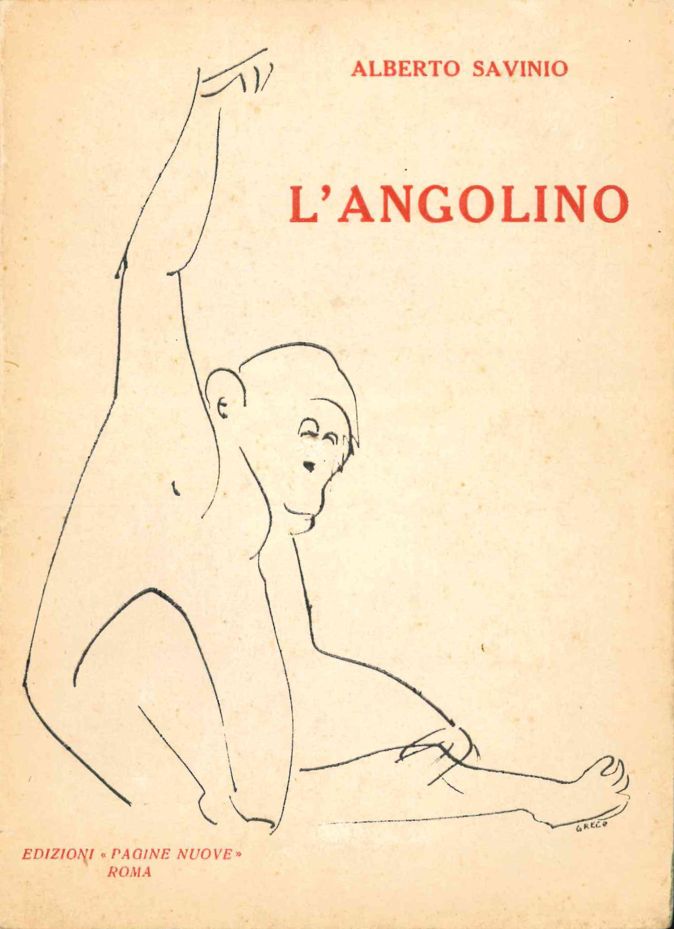 L'angolino (con quattro illustrazioni originali dell’A.)