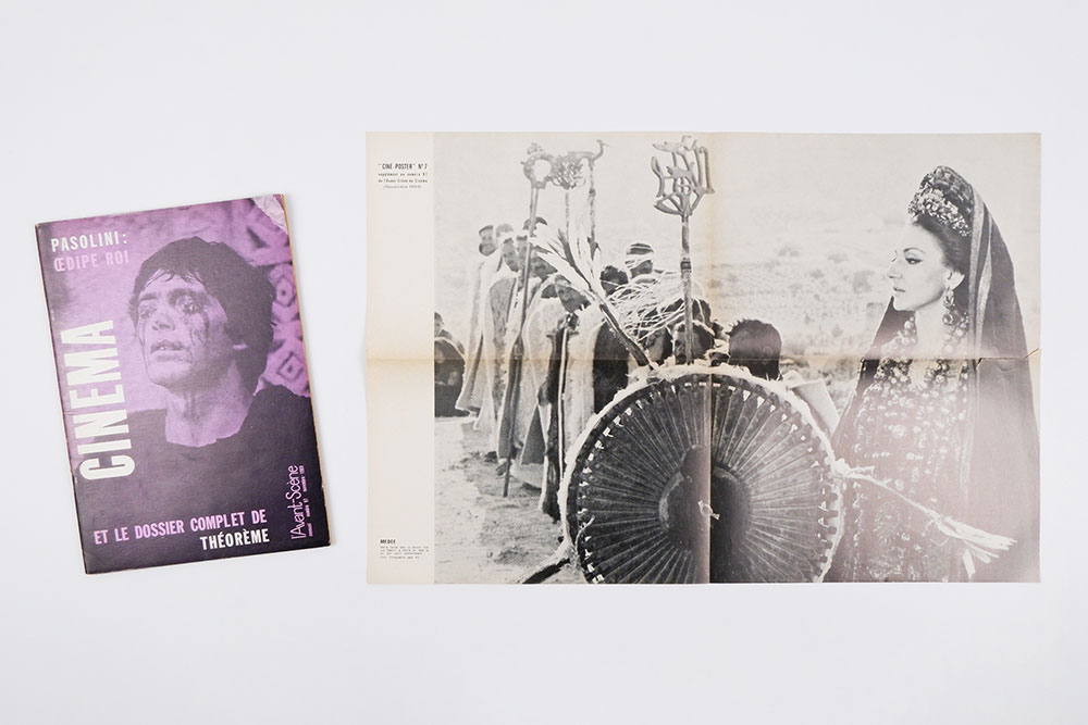 L’Avant-Scène. Cinema n. 97. Pasolini: Oedipe roi et le dossier …