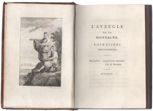L’aveugle de la montagne. Entretiens philosophiques