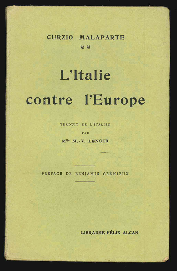 L’Italie contre l’Europe [L’Europa vivente]. Traduit de l’Italien par Mlle …