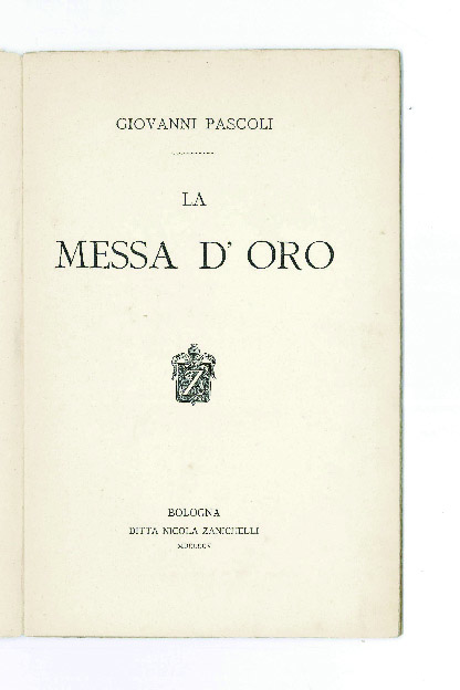 La messa d’oro