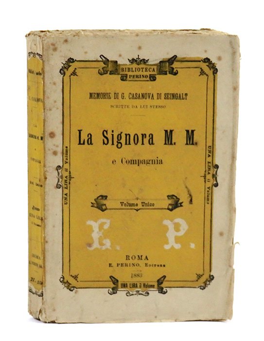 La signora M. M. e Compagnia. Prima edizione italiana completa …
