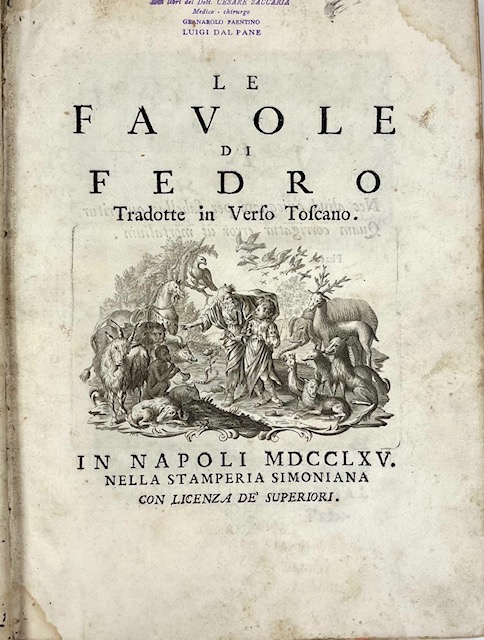 Le favole di Fedro tradotte in verso toscano