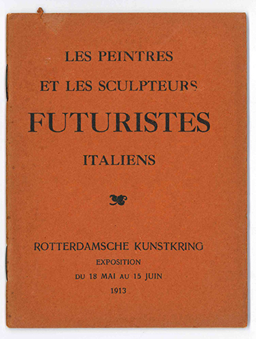 Les Peintres et les sculpteurs futuristes italiens