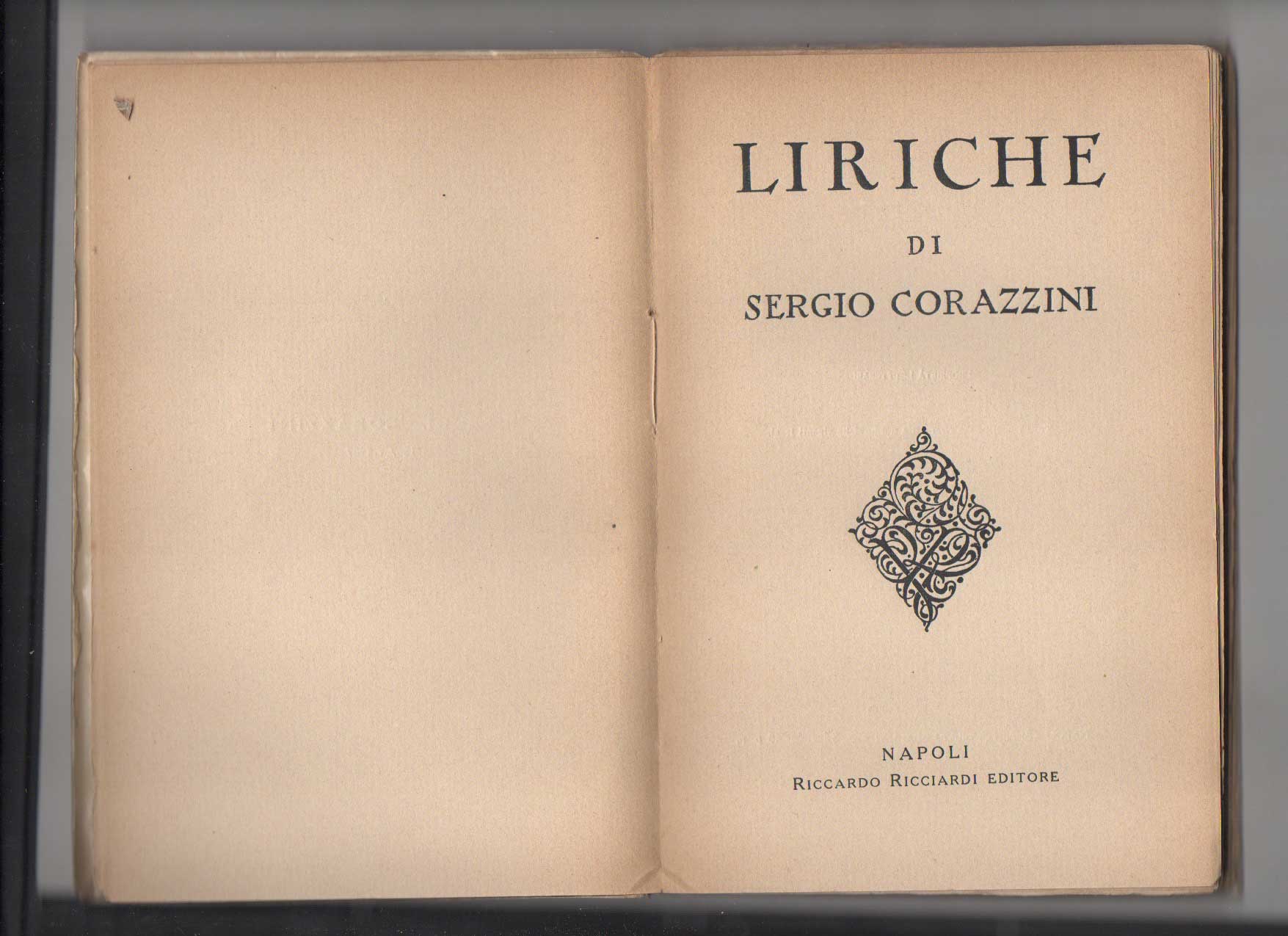 Liriche di Sergio Corazzini