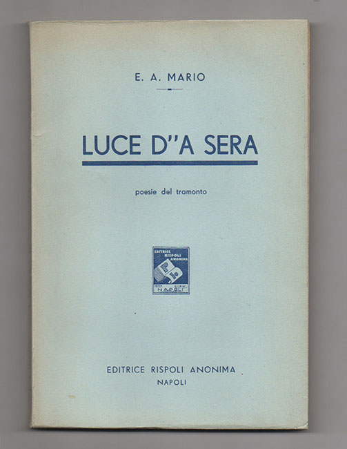 Luce d’ ’a sera. Poesie del tramonto