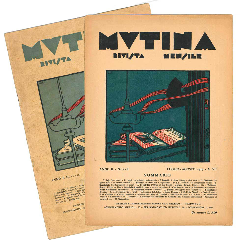 Mutina: Rivista Mensile - Anno II - N. 7-8 e …