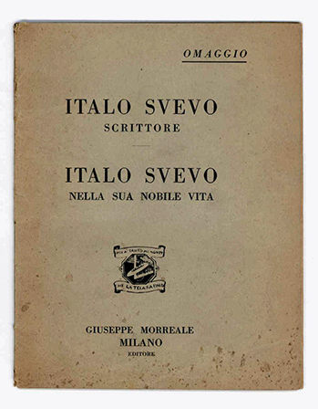 Omaggio. Italo Svevo scrittore - Italo Svevo nella sua nobile …