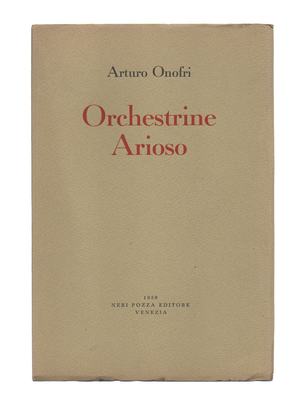 Orchestrine. Arioso