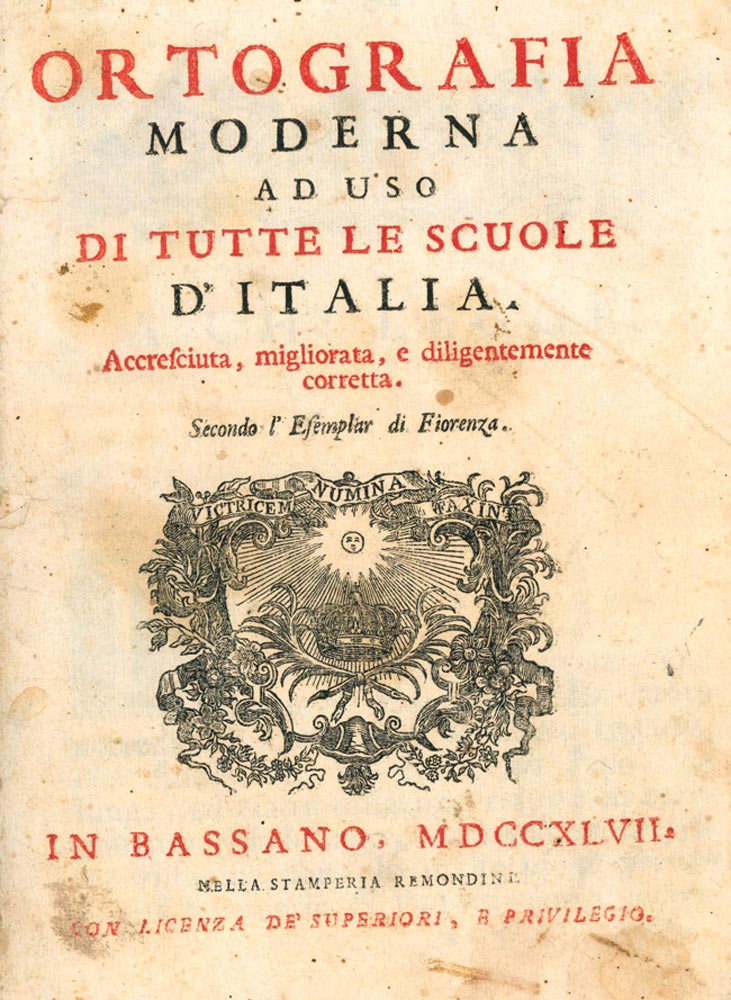 Ortografia moderna ad uso di tutte le scuole d’Italia. Accresciuta, …