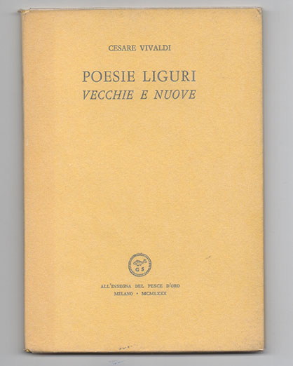 Poesie liguri vecchie e nuove