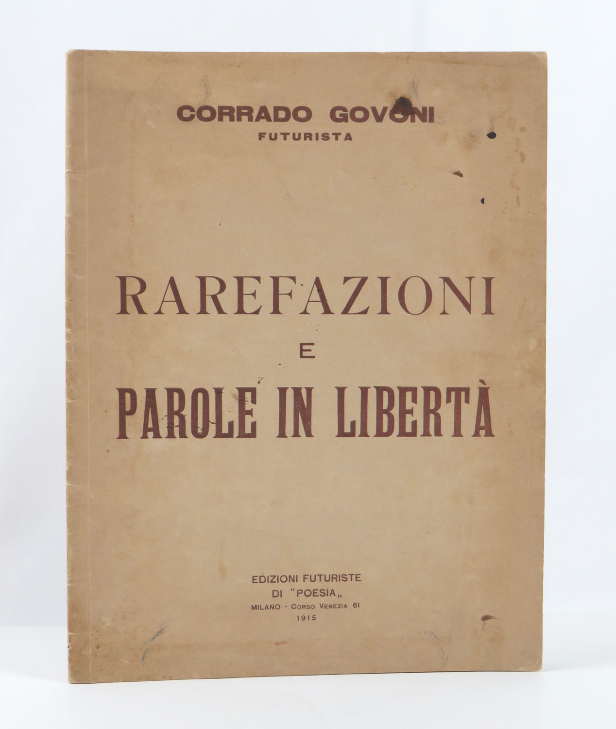 Rarefazioni e parole in libertà