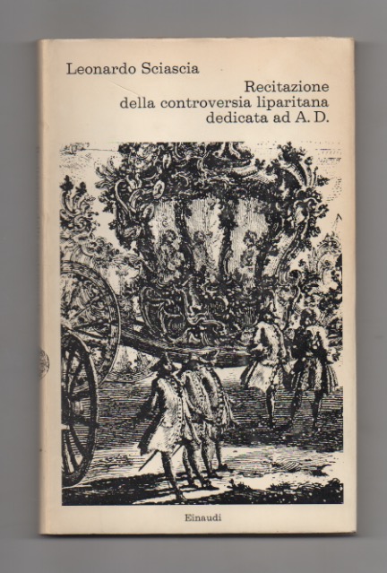 Recitazione della controversia liparitana dedicata ad A.D.