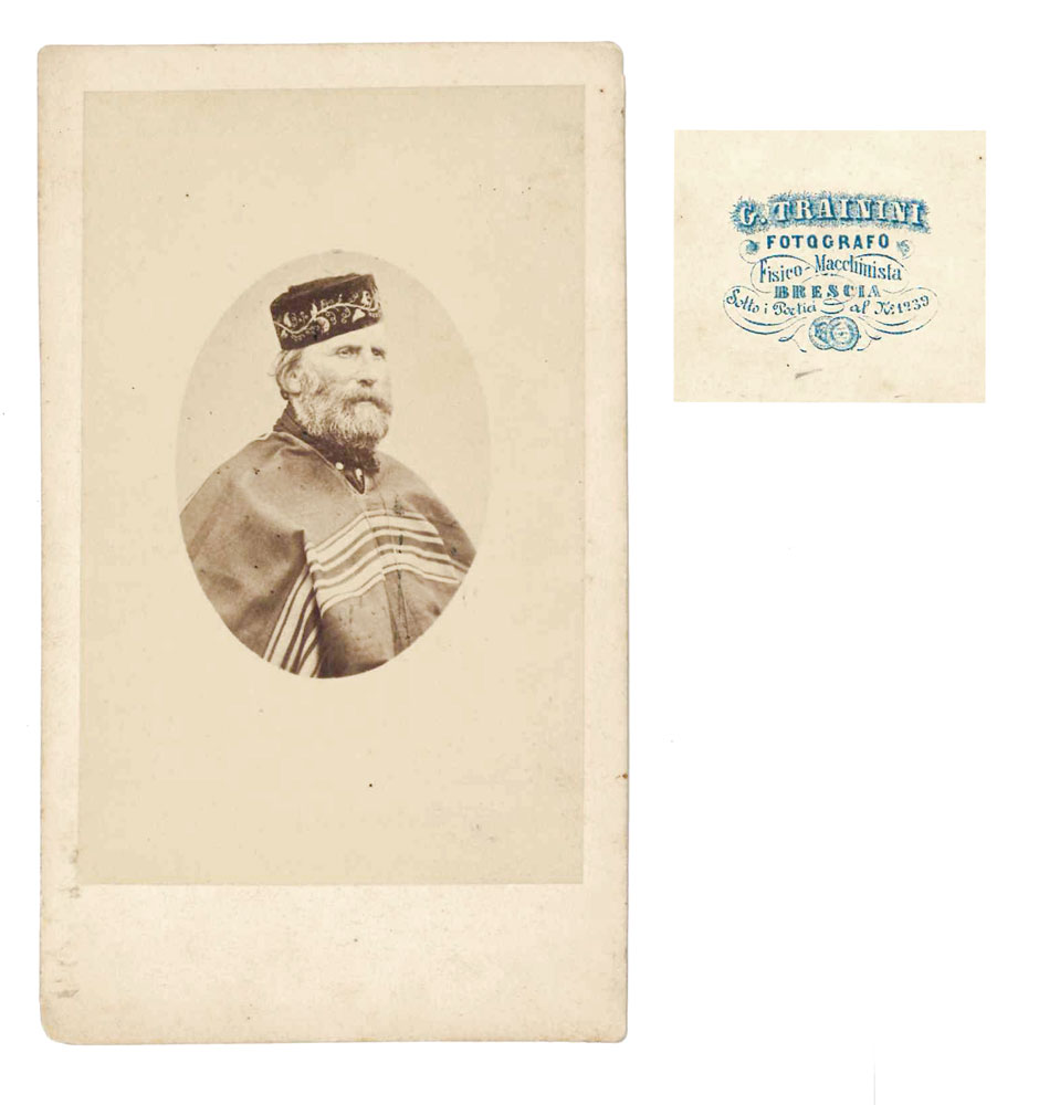 Ritratto fotografico formato carte de visite