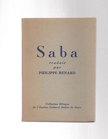 Saba traduit par Philippe Renard