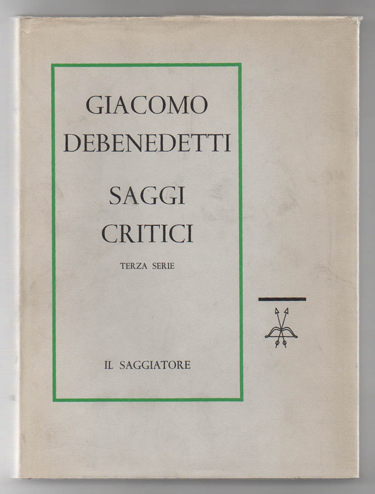 Saggi critici. Terza serie