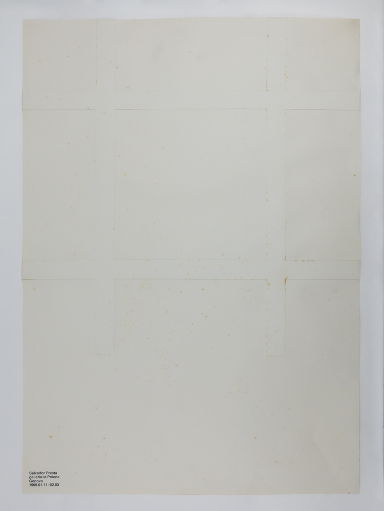 Salvador Presta | galleria la Polena | Genova | 1969.01.11-02.03