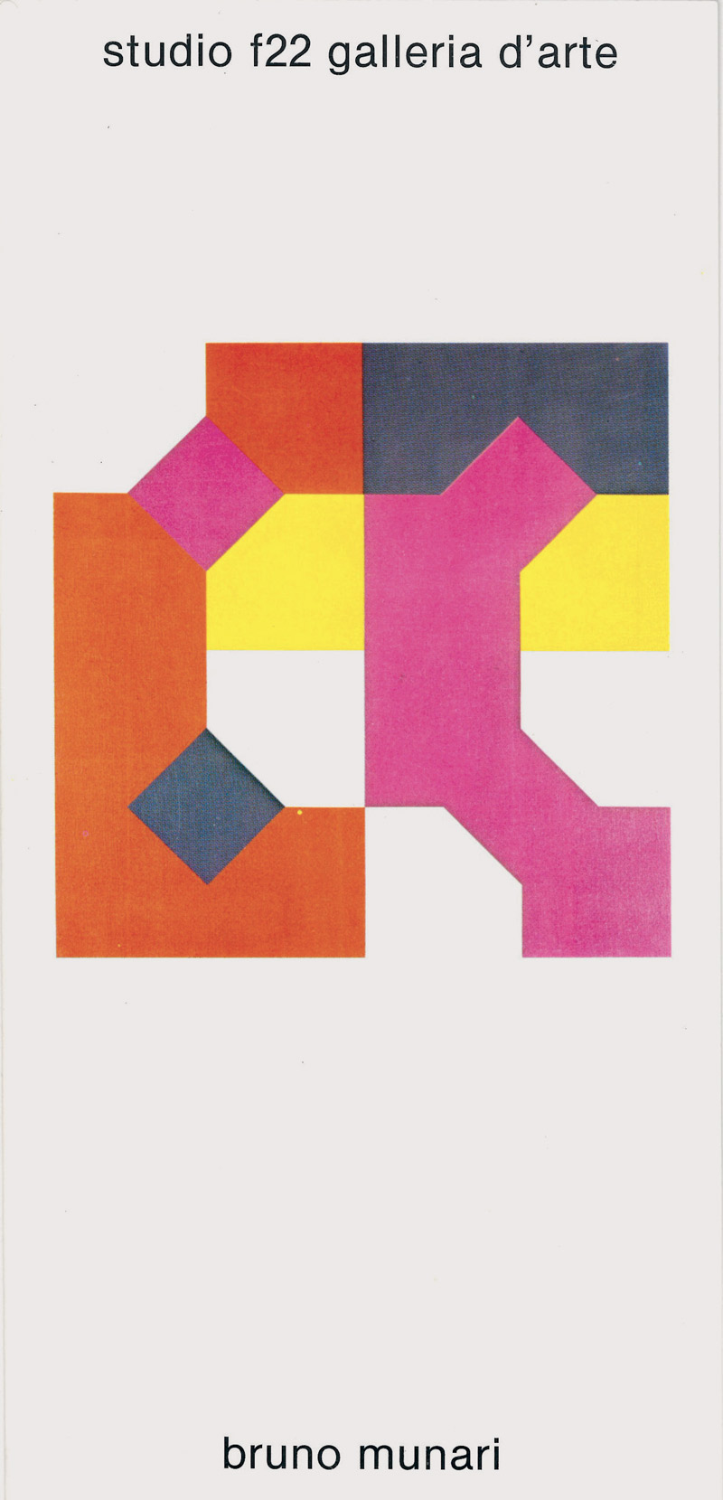 studio f22 galleria d’arte || bruno munari