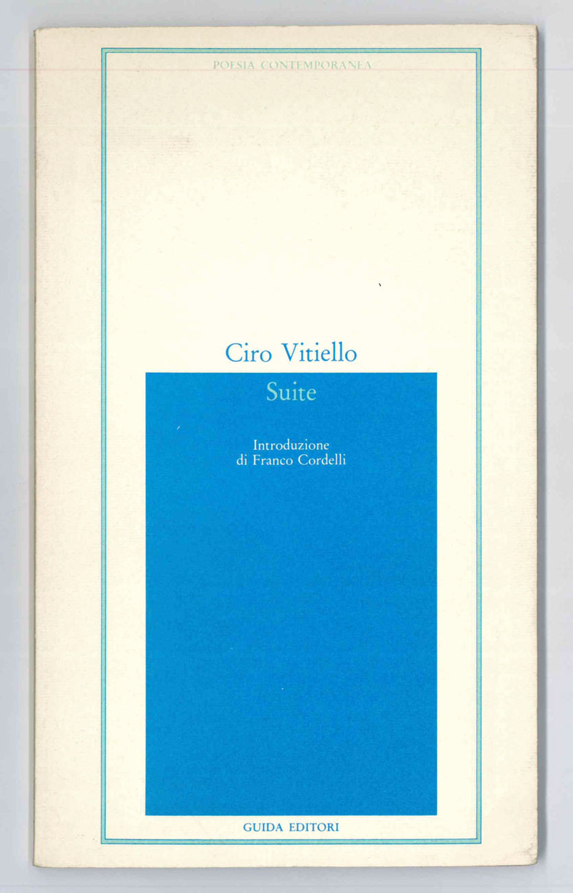 Suite. Introduzione di Franco Cordelli