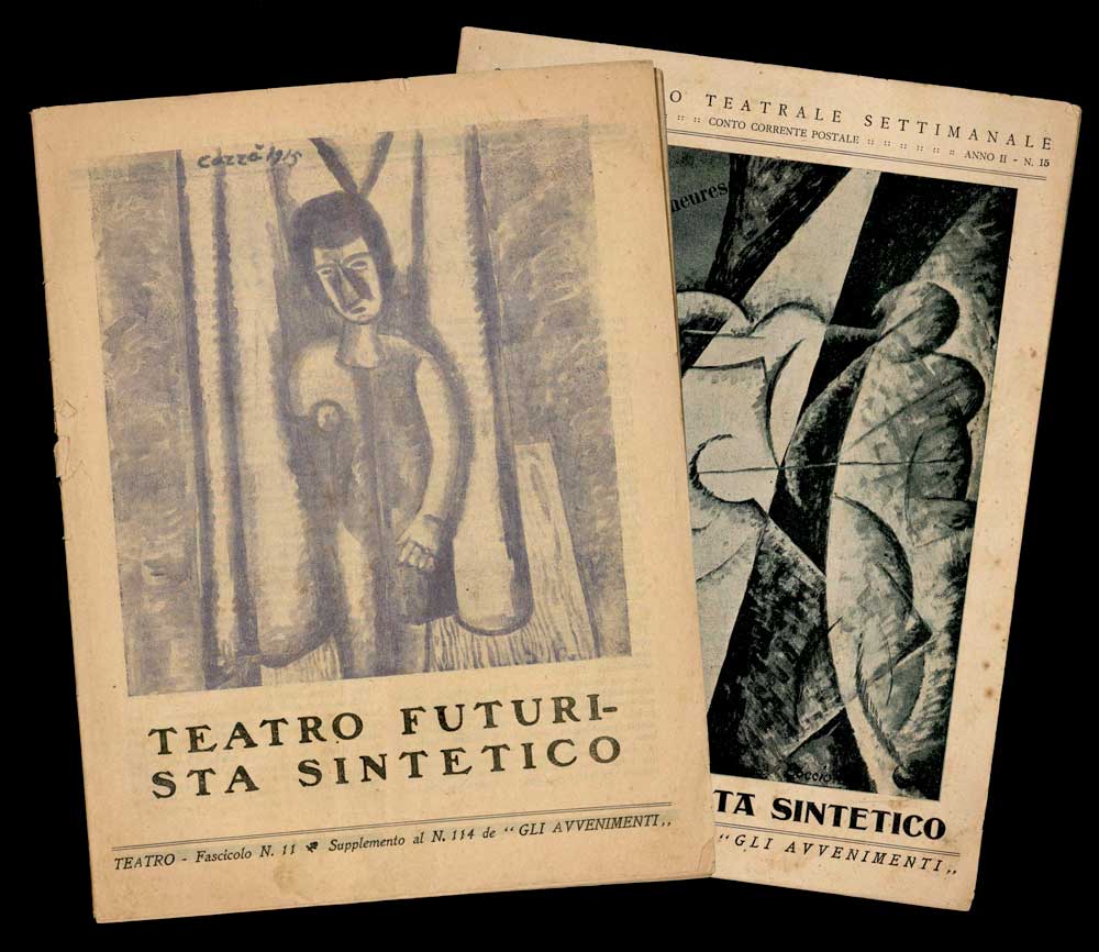 Teatro futurista sintetico . Supplemento al N. 114 de “Gli …