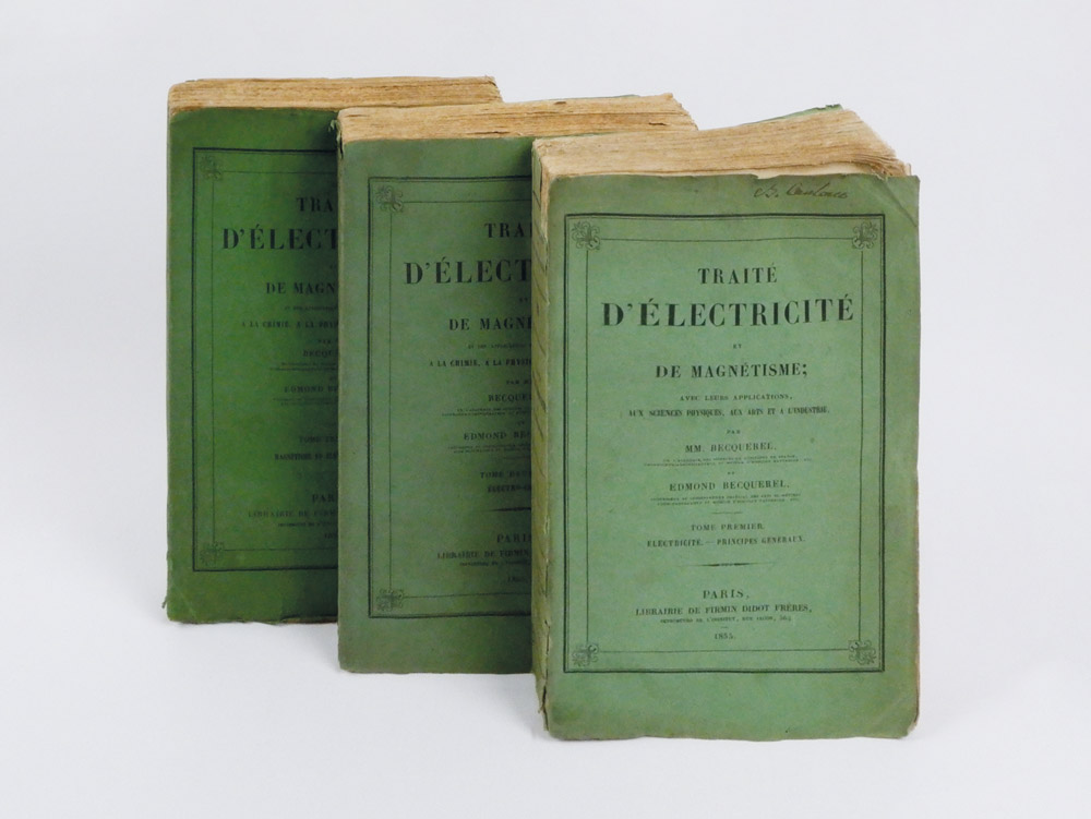 Traité d’électricité et de magnetisme; avec leurs applications, au sciences …