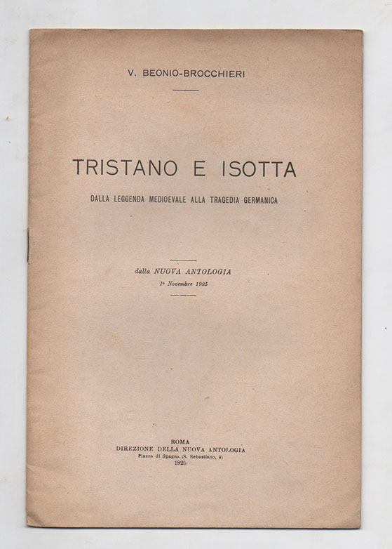 Tristano e Isotta dalla leggenda medioevale alla tragedia germanica