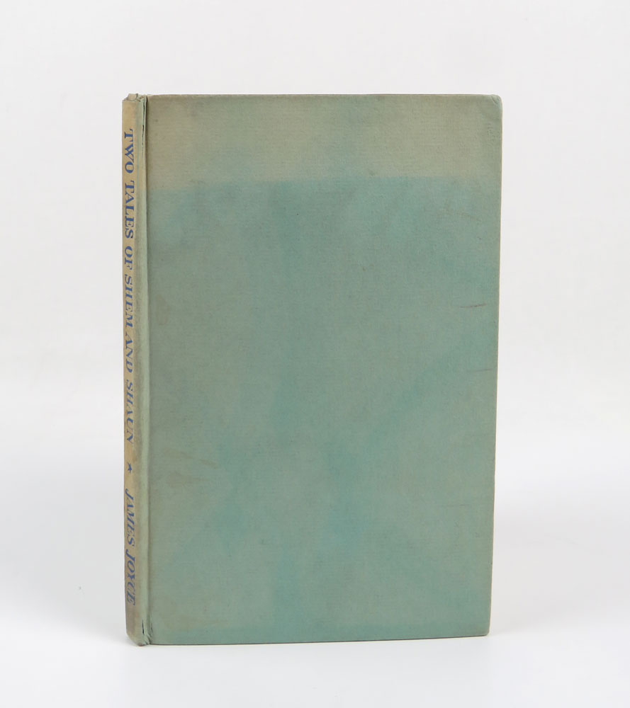 Two Tales of Shem and Shaun. Fragments From Work in …