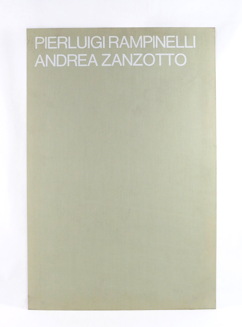 Varianti. Tre serigrafie originali di Pierluigi Rampinelli con una poesia …