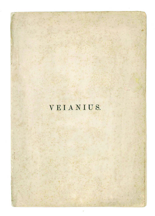 Veianius. Carmen Iohannis Pascoli e Pago S. Mauri in Certamine …