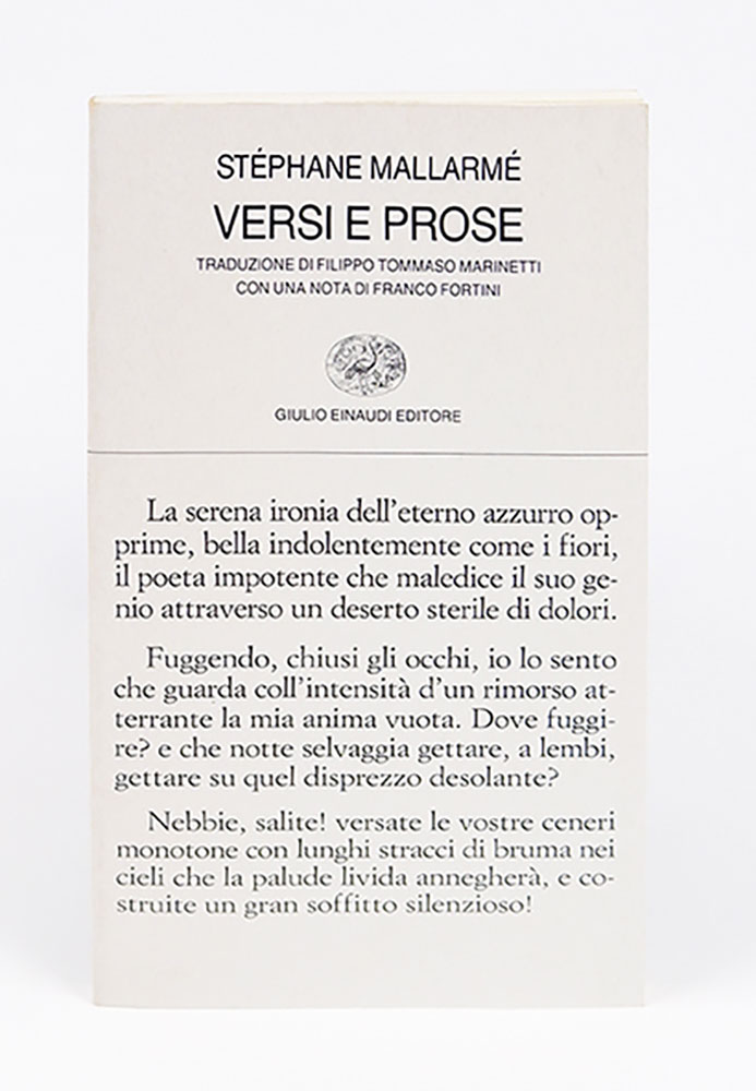 Versi e prose. Traduzione di Filippo Tommaso Marinetti. Con una …