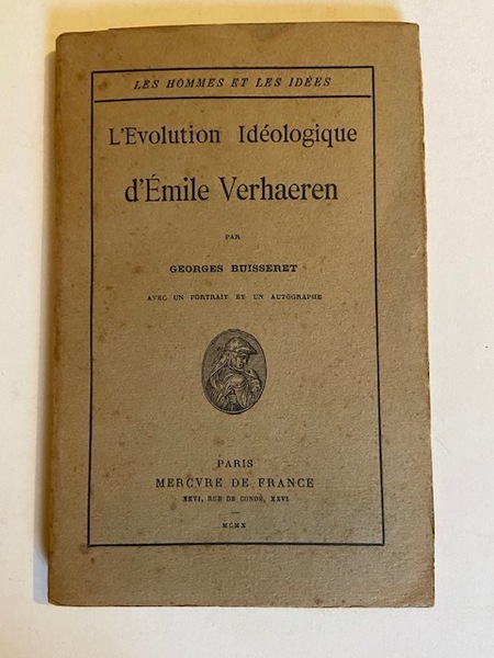 L'Evolution Idéologique d'Emile Verhaeren