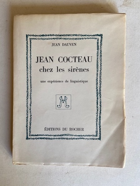 Jean Cocteau chez les Sirènes - Une Expérience de Linguistique …