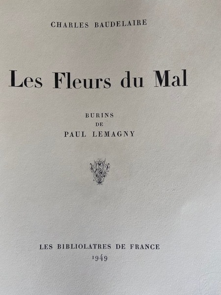 Les Fleurs du Mal